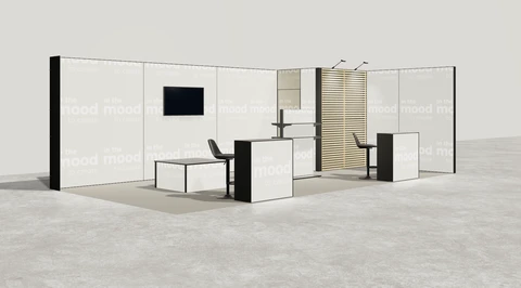 Stoisko w systemie M100 LED