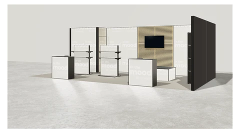 Stoisko w systemie M100 LED