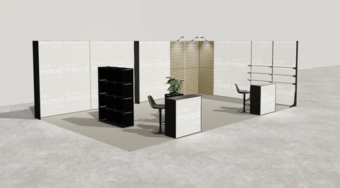 Stoisko w systemie M100 LED