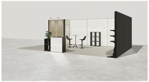 Stoisko w systemie M100 LED