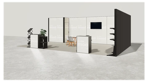 Stoisko w systemie M100 LED