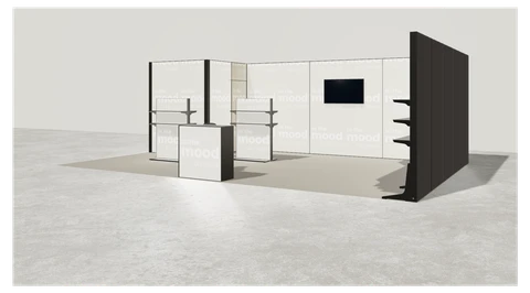 Stoisko w systemie M100 LED