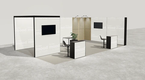 Stoisko w systemie M100 LED