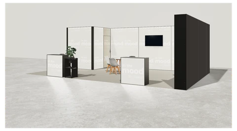 Stoisko w systemie M100 LED