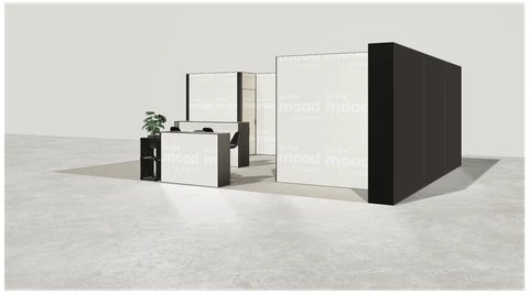 Stoisko w systemie M100 LED