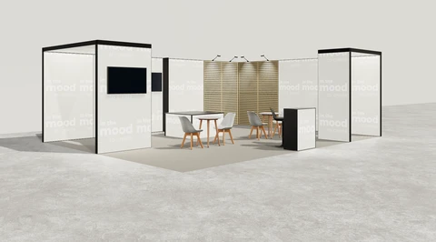 Stoisko w systemie M100 LED