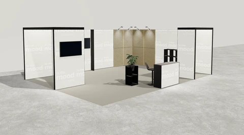 Stoisko w systemie M100 LED