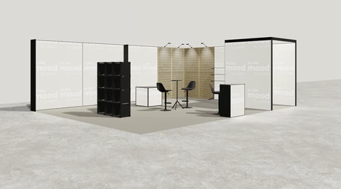 Stoisko w systemie M100 LED