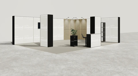 Stoisko w systemie M100 LED