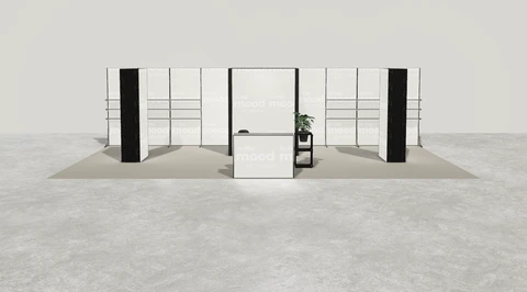 Stoisko w systemie M100 LED