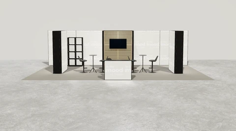 Stoisko w systemie M100 LED