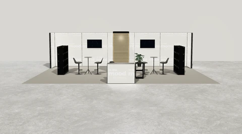 Stoisko w systemie M100 LED