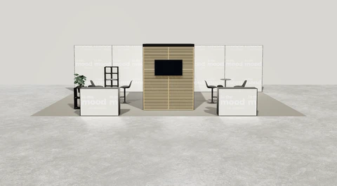Stoisko w systemie M100 LED