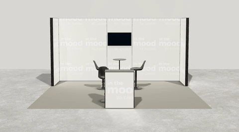 Stoisko w systemie M100 LED