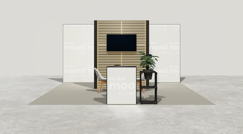 Stoisko w systemie M100 LED