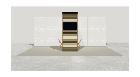 Stoisko w systemie M100 LED