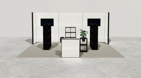 Stoisko w systemie M100 LED