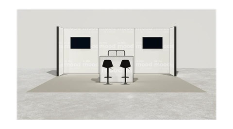 Stoisko w systemie M100 LED