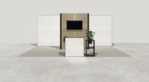 Stoisko w systemie M100 LED