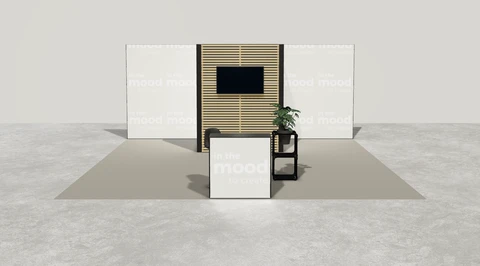 Stoisko w systemie M100 LED