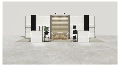 Stoisko w systemie M100 LED