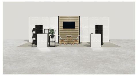 Stoisko w systemie M100 LED
