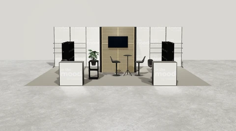 Stoisko w systemie M100 LED