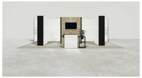 Stoisko w systemie M100 LED