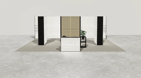 Stoisko w systemie M100 LED