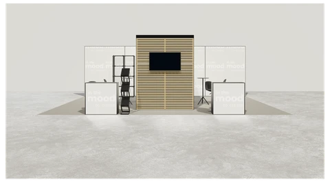 Stoisko w systemie M100 LED