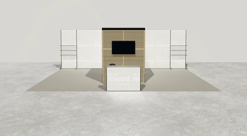Stoisko w systemie M100 LED