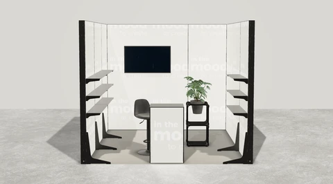 Stoisko w systemie M100 LED