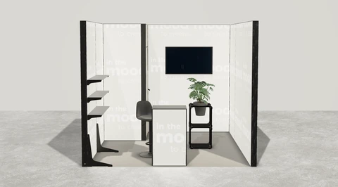 Stoisko w systemie M100 LED