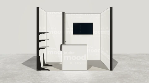 Stoisko w systemie M100 LED