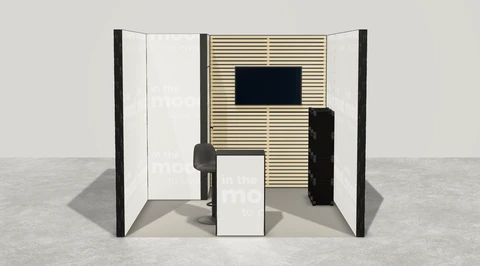 Stoisko w systemie M100 LED