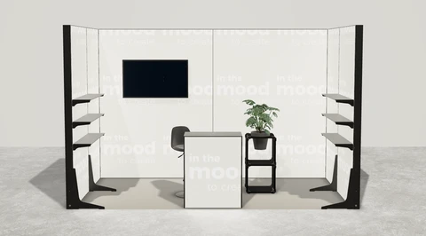Stoisko w systemie M100 LED