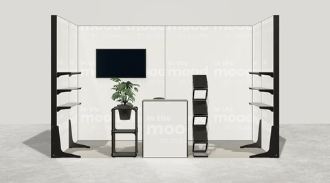 Stoisko w systemie M100 LED