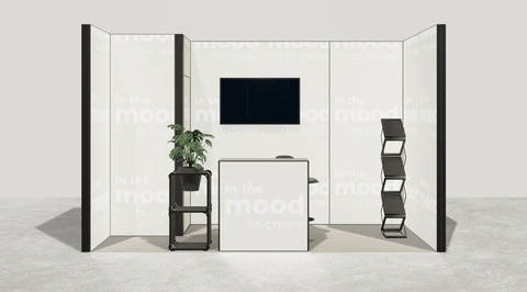 Stoisko w systemie M100 LED