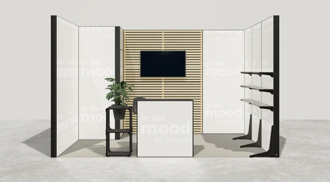 Stoisko w systemie M100 LED