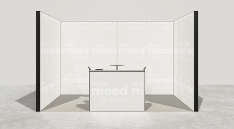 Stoisko w systemie M100 LED