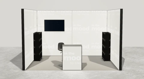 Stoisko w systemie M100 LED
