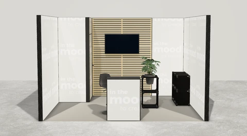 Stoisko w systemie M100 LED