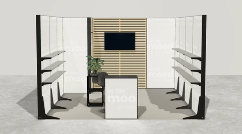 Stoisko w systemie M100 LED