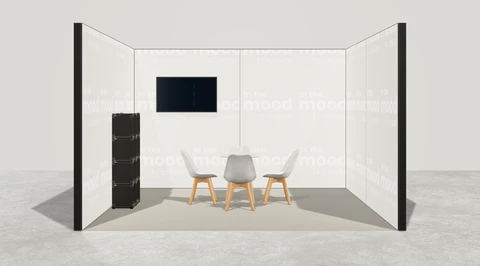 Stoisko w systemie M100 LED