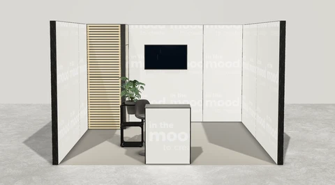 Stoisko w systemie M100 LED