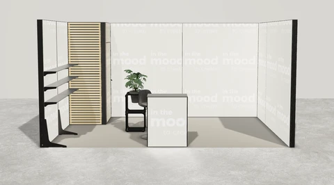 Stoisko w systemie M100 LED