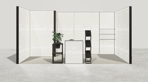 Stoisko w systemie M100 LED