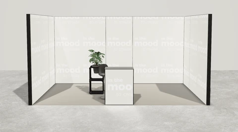 Stoisko w systemie M100 LED