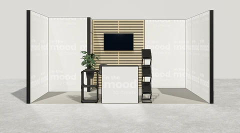 Stoisko w systemie M100 LED
