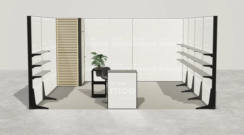 Stoisko w systemie M100 LED